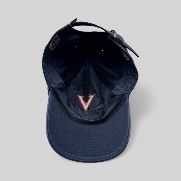 UVA Women's Baseball Hat Blue Virginia Cavaliers Logo Snap Closure Adjustable - Picture 3 of 8